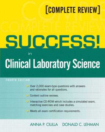 Books About Success - SUCCESS! in Clinical Laboratory Science (4th Edition)