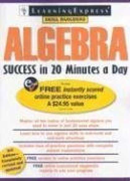 Books About Success - Algebra Success in 20 Minutes a Day, 3rd Edition (Skill Builders)
