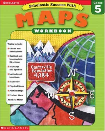 Books About Success - Scholastic Success With Maps Workbook Grade 5 (Grades 5)