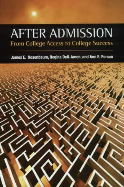 Books About Success - After Admission: From College Access to College Success
