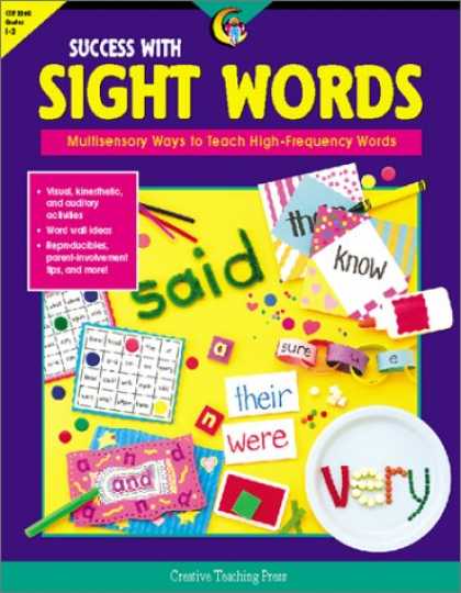 Books About Success - Success With Sight Words: Multisensory Ways to Teach High-Frequency Words