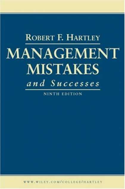 Books About Success - Management Mistakes and Successes
