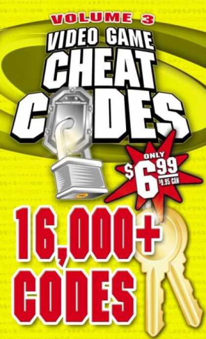 Books About Video Games - Video Game Cheat Codes Vol.3