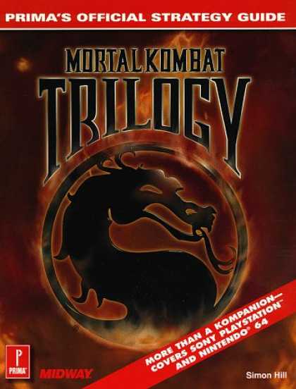Books About Video Games - Mortal Kombat Trilogy Official Game Secrets (Secrets of the Games Series.)