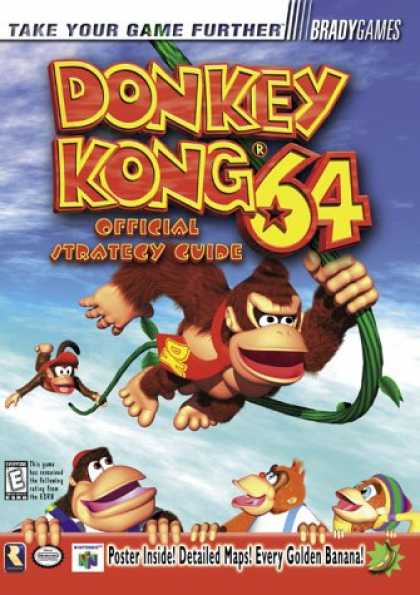Books About Video Games - Donkey Kong 64 Official Strategy Guide (VIDEO GAME BOOKS)
