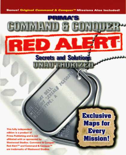 Books About Video Games - Command & Conquer: Red Alert Secrets & Solutions: The Unauthorized Edition (Secr