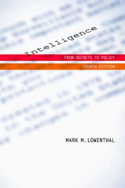 Books on Learning and Intelligence - Intelligence: From Secrets to Policy