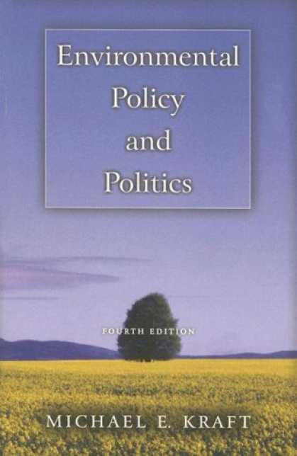 Books on Politics - Environmental Policy And Politics