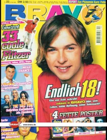 Bravo - 22/00, 23.05.2000 - Kim Frank (Echt) - Zlatko Trpkovski (Big Brother, TV Show)