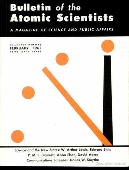Bulletin of the Atomic Scientists - February 1961