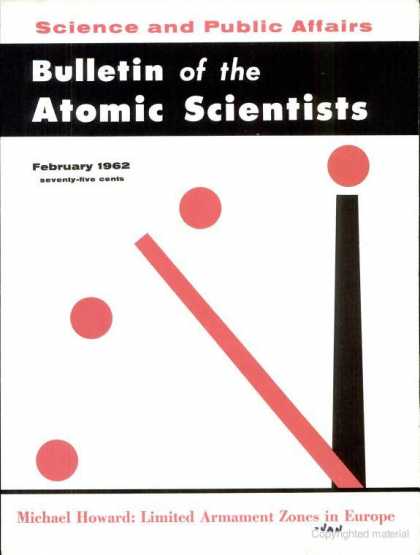Bulletin of the Atomic Scientists - February 1962