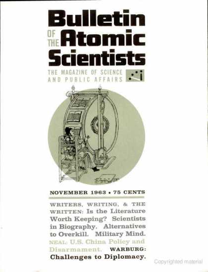 Bulletin of the Atomic Scientists - November 1963