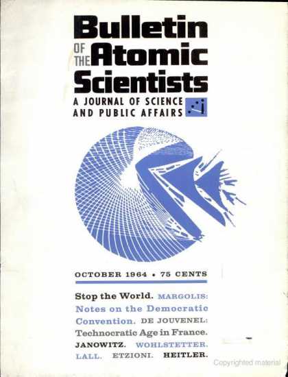 Bulletin of the Atomic Scientists - October 1964