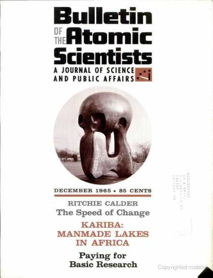 Bulletin of the Atomic Scientists - December 1965