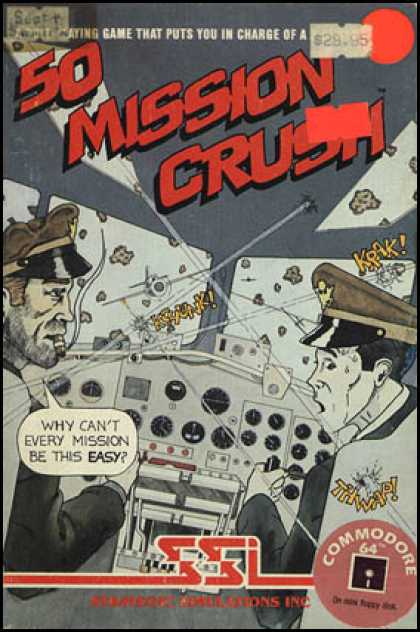 C64 Games - 50 Mission Crush