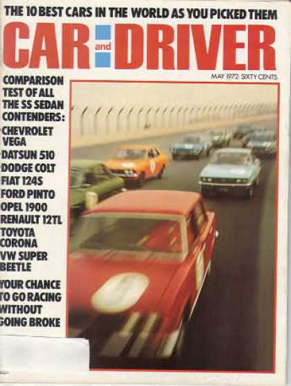 Car and Driver - May 1972