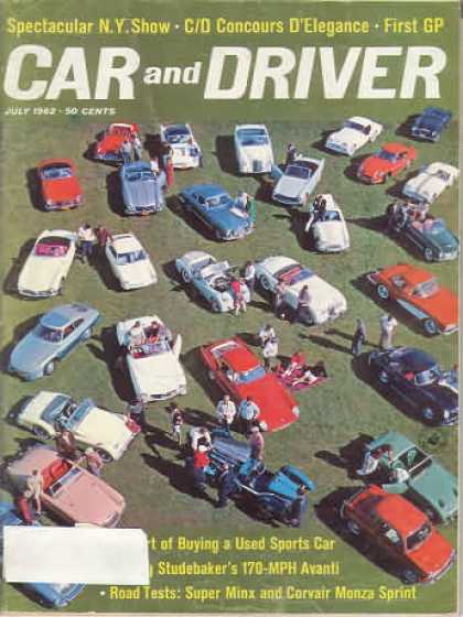 Car and Driver - July 1962