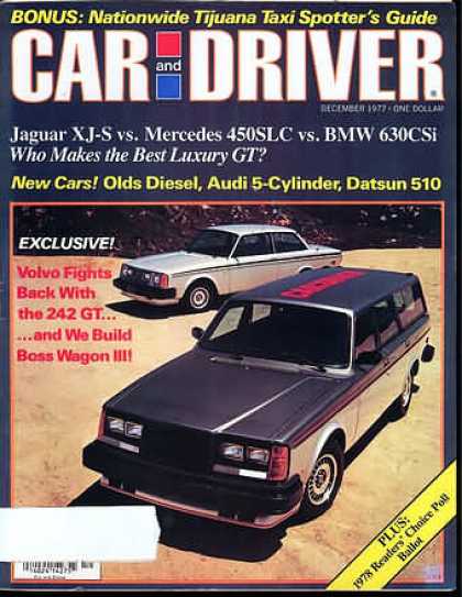 Car and Driver - December 1977