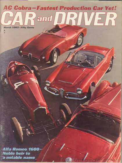 Car and Driver - March 1963