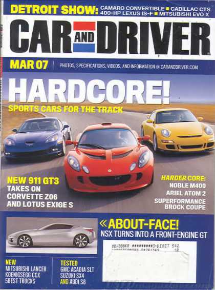 Car and Driver - March 2007