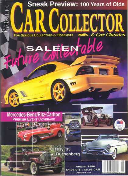 Car Collector - August 1996