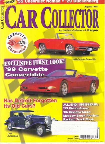 Car Collector - August 1998