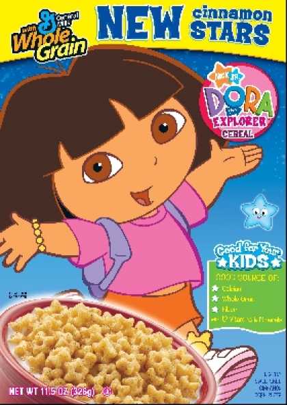 Cereal Boxes - Dora the Explorer Cereal