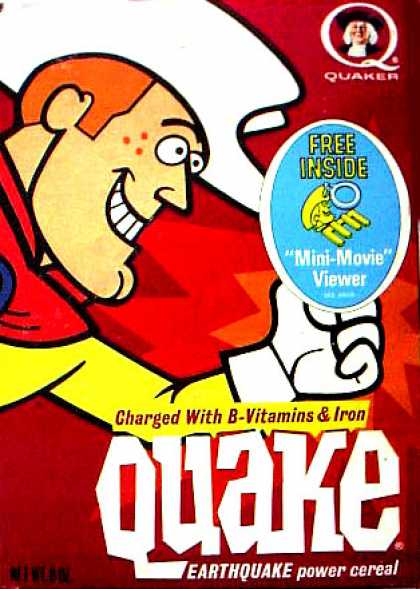 Cereal Boxes - Cowboy Quake