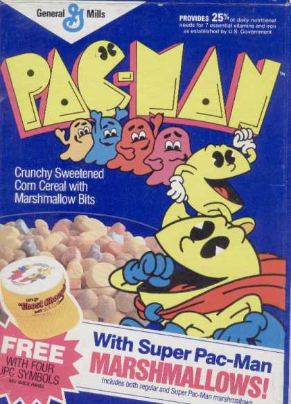 Cereal Boxes - Pac-Man