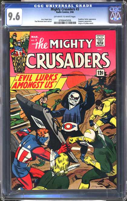 CGC Graded Comics - Mighty Crusaders #3 (CGC)