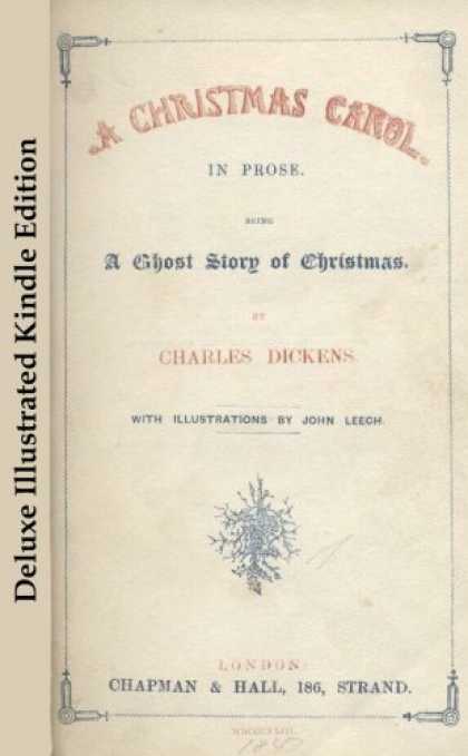 Charles Dickens Books - A Christmas Carol - Deluxe Illustrated Edition