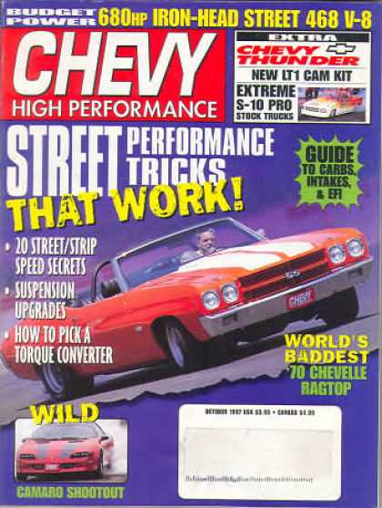 Chevy High Performance - October 1997