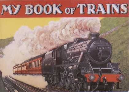 Children's Books - My Book of Trains (1930s)