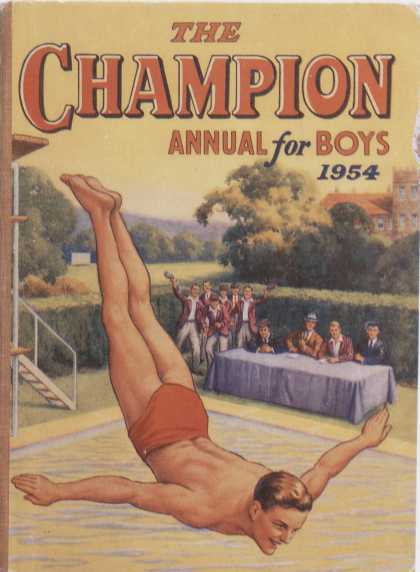Children's Books - The Champion: Annual for Boys 1954