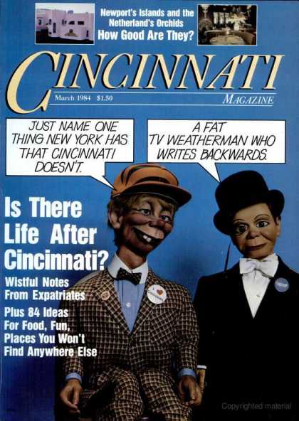 Cincinnati Magazine - March 1984