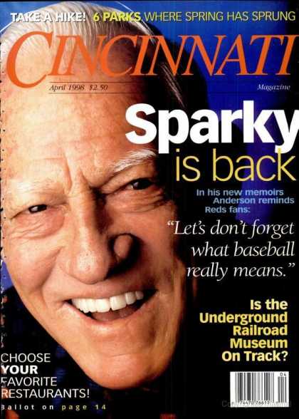 Cincinnati Magazine - April 1998