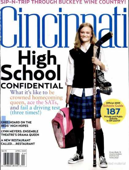 Cincinnati Magazine - April 2005
