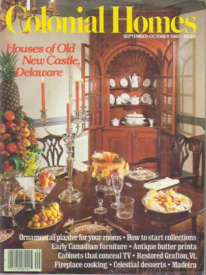 Colonial Homes - September 1980