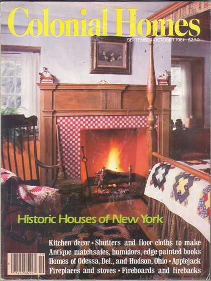 Colonial Homes - September 1981