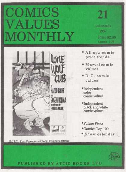 Comics Values Monthly 21