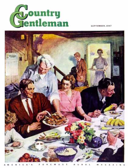 Country Gentleman - 1947-09-01: Second Helping (Lealand Gustavson)