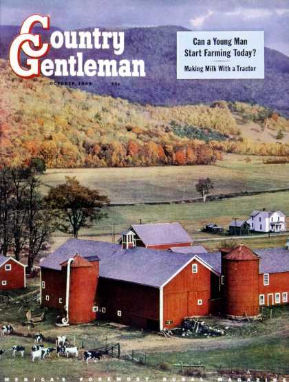Country Gentleman - 1949-10-01: Red Barns & Silos (W.C. Griffith)
