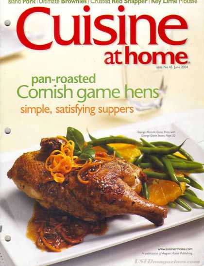 Cuisine At Home - June 2004