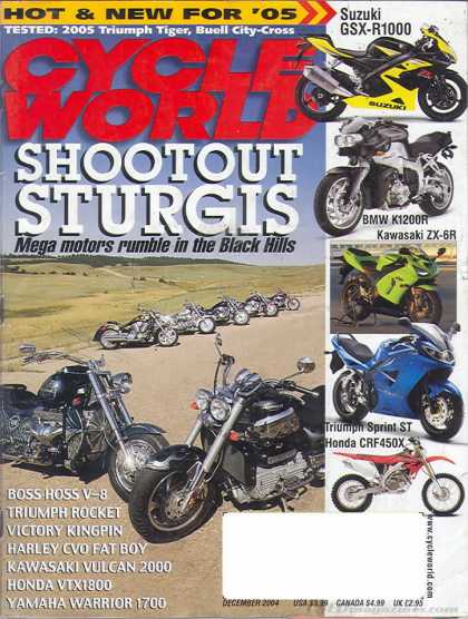 Cycle World - December 2004