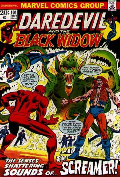 Daredevil 101 - Black Widow - The Screamer - Let The Lady Go - Sense Shattering Sounds - Green Monster