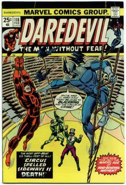Daredevil 118 - Dark Devil - Hit Of Dark - Army Of Strength - Crime Catcher - Part Of Part