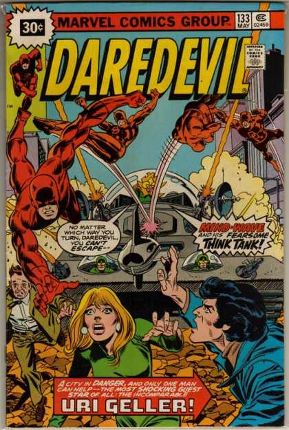 Daredevil 133 - Marvel Comics - Think Tank - 30 Cents - You Cant Escape - Smoke