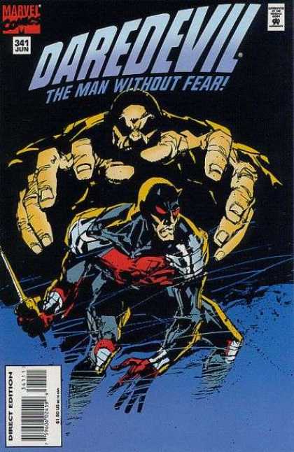 Daredevil 341 - Marvel Comics - Approved By The Comics Code - Superhero - Mutant - Direct Edition