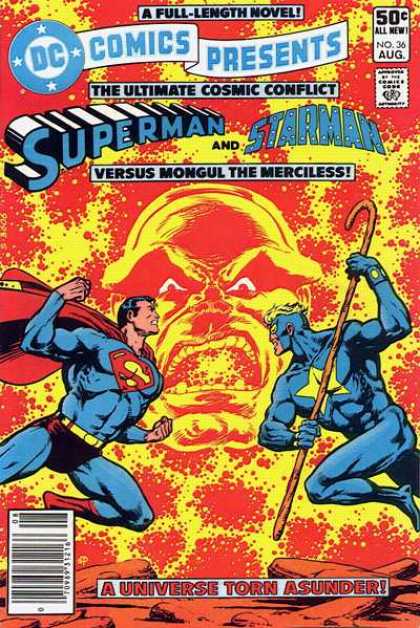 DC Comics Presents 36 - Superman - Starman - Mongul The Merciless - The Ultimate Cosmic Conflict - Blue Suit - Jim Starlin