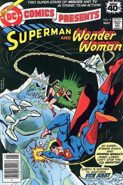 DC Comics Presents 9 - Superman - Wonder Woman - Action - Thrill - Power - Dick Giordano, Ross Andru